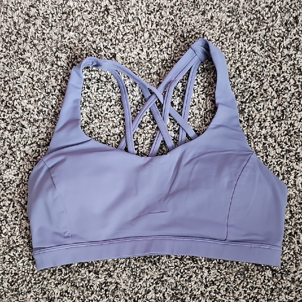 Lululemon Lavender Sports Bra Size 8